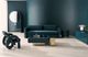Caracole® Gelee Caracole Classic Crystal Gray Mirror Top Round Accent Table with Apatite Gloss/Oracle Base -3