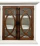 Million Dollar Rustic San Antonio Brown/White Oval Door Buffet-1