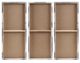 Olliix by INK+IVY Alpine Set of 3 Navy Gel Coated Canvas-1