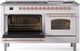 Ilve® Nostalgie II Series 60" Custom RAL Color Pro Style Dual Fuel Range-3