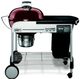 Weber® 22" Performer® Deluxe Charcoal Grill-Crimson-0