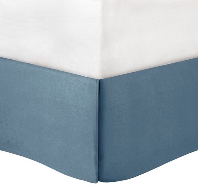 Olliix by Madison Park Blue Queen Isla 8 Piece Cotton Printed Reversible Comforter Set-2