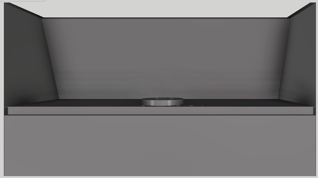 Vent-A-Hood® 54" Gunsmoke Wall Hood-2