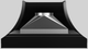 Vent-A-Hood® Designer Series 54" Black Wall Mounted Range Hood-3