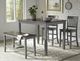 Jofran Inc. Decatur Lane Autumn Brown/Gray Counter Stool-1
