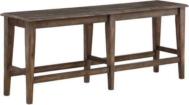 Winners Only® Daphne Deep Gray Tall Dining Bench-0