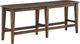 Winners Only® Daphne Deep Gray Tall Dining Bench-0