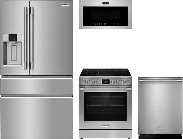 Frigidaire Professional® 4 Piece Stainless Steel Kitchen Package 