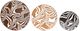 Crestview 3-Piece Triple Swirl Wall Accent Set-0