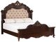 New Classic® Home Furnishings Constantine 4-Piece Cherry King Panel Bedroom Set-2