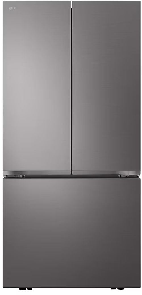 LG 33 in. 25.1 Cu. Ft. Black Stainless Steel French Door Refrigerator-0