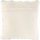 Surya Alana Cream 18"x18" Toss Pillow with Polyester Insert-3
