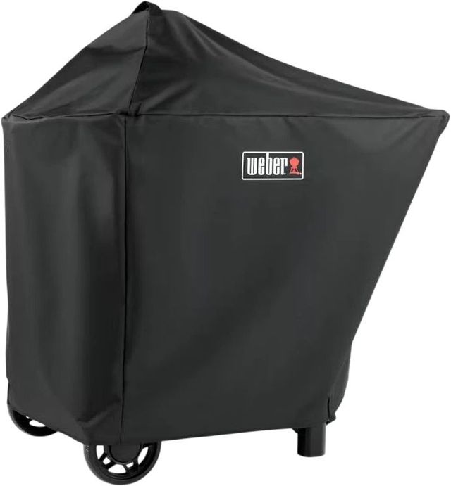 Weber® Black Premium Grill Cover-1