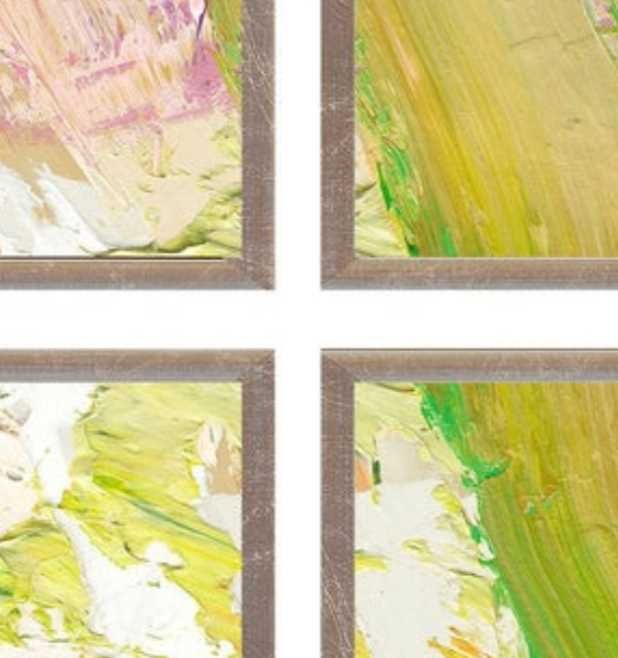 Classic Home Swoosh 4-Piece Painting by Buddy Whitlock Set -1