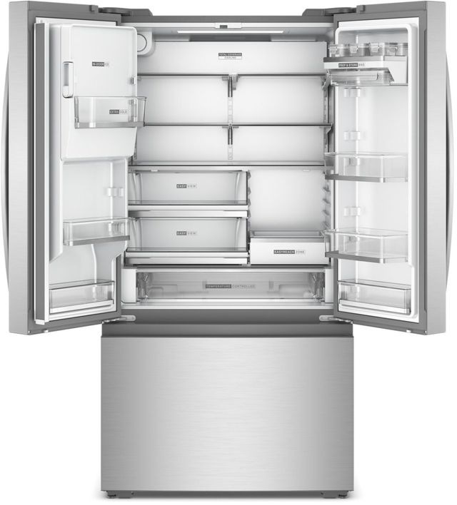 Whirlpool® 36" 23.4 Cu. Ft. Fingerprint Resistant Stainless Steel Counter Depth French Door Refrigerator -1