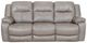 Franklin™ Culver Rogue Sterling Power Reclining Sofa with Power Headrest-4