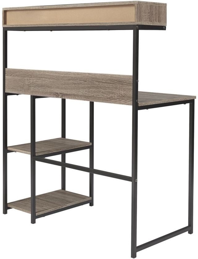 Signature Design by Ashley® Daylicrew Grayish Brown Office Desk and Hutch-2