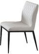 Furniture of America® Alisha 2-Piece Black/Ivory Side Chair Set-2