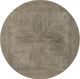 Powell® Franklin Gray Side Table with Pewter Frame-3