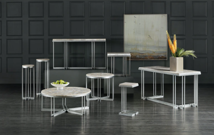 Hooker Furniture Melange Marin Drink Table - Thumbnail 4