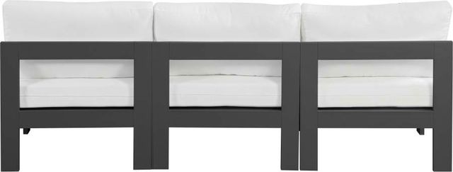 Meridian Furniture Nizuc White Outdoor Patio Modular Sofa-3