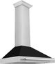 ZLINE 36" Black Matte Wall Mounted Range Hood-1