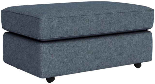 Flexsteel® Customizable Vail Cocktail Ottoman with Casters-0