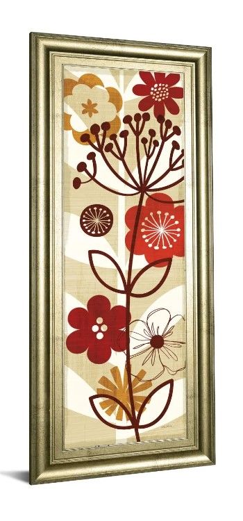 Classy Art Floral Pop Panel Il by Mo Mullan Wall Art-1