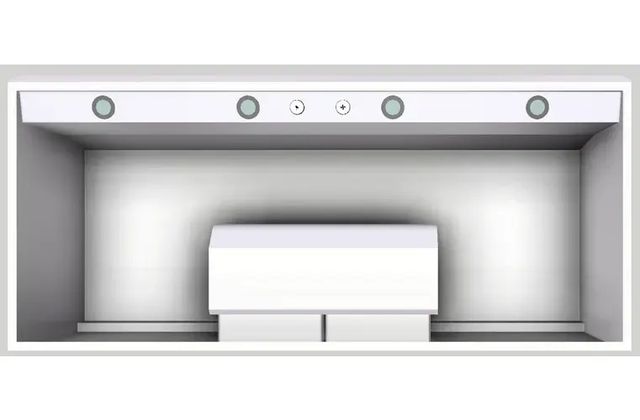 Vent-A-Hood® 54" White Wall Hood-2