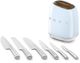 Smeg Pastel Blue Knife Block Set-1