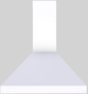 Vent-A-Hood® 30" White Wall Mounted Range Hood-0
