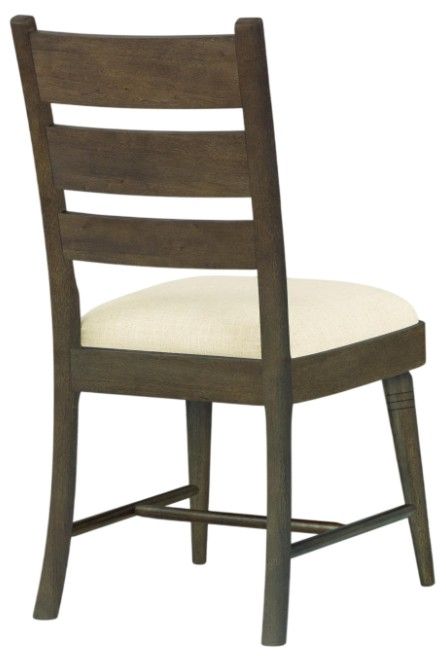 Legacy Classic Lake House Dried Tobacco Ladder Back Side Chair-2
