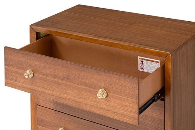 Furniture of America® Hepburne Walnut Chest-2