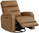Liberty Furniture Rosslyn York Butternut Leather Power Swivel Glider Recliner-1