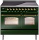 Ilve® Nostalgie II Series 40" Emerald Green Pro Style Induction Range-0