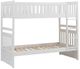 Homelegance® Galen White Twin/Twin Bunk Bed-2