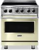 Viking® 30" Vanilla Cream Freestanding Induction Range-0