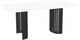 Amisco Customizable Rachel 72" Rectangular Dining Table with 0.5" White Glass Top-1