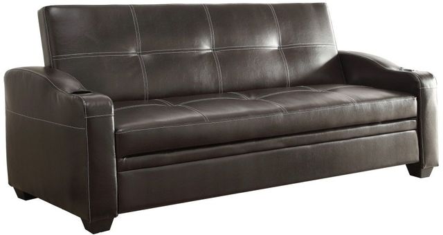 Homelegance® Caffery Dark Brown Elegant Lounger-1
