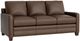 Bassett® Furniture Customizable Carolina Leather Track Arm Sofa-0