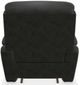 La-Z-Boy® Morrison Navy Leather Power Rocking Recliner with Headrest-3