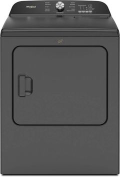 Whirlpool® 7.0 Cu. Ft. Volcano Black Front Load Electric Dryer