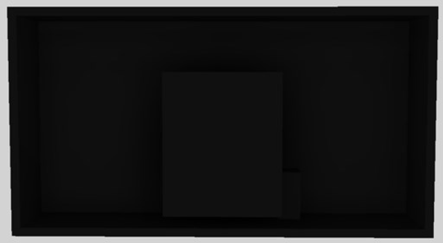 Vent-A-Hood® K Series 36" Black Contemporary Wall Mounted Range Hood-2