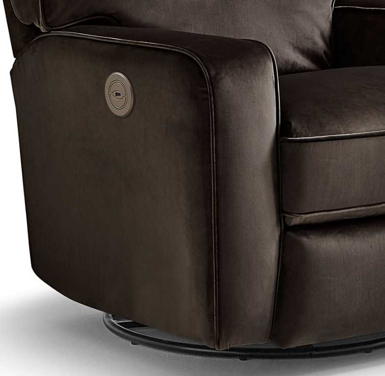 Best Home Furnishings Bilana Power Swivel Glider Recliner - Thumbnail 4