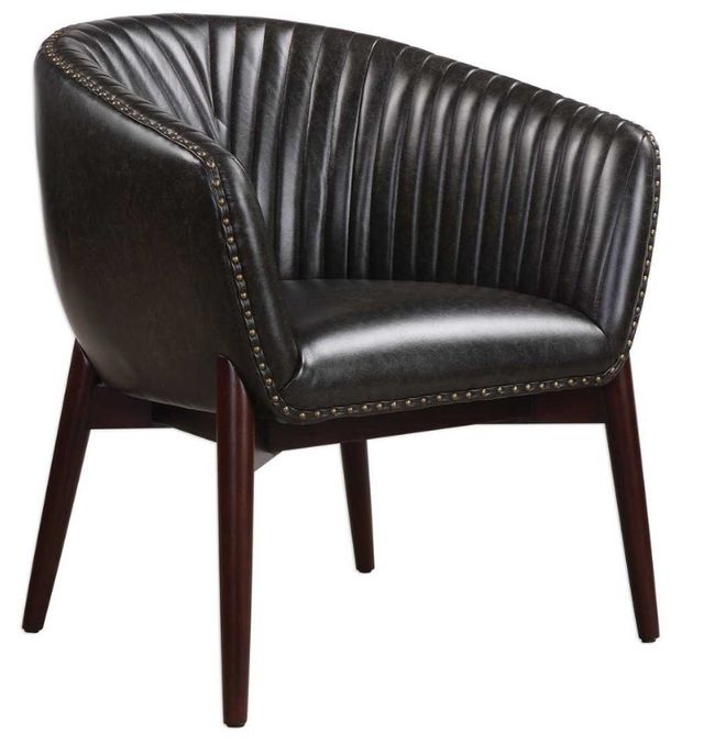 Uttermost® Anders Onyx Accent Chair-0