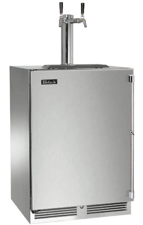 Perlick® Signature Marine Series Stainless Steel 24" Beer Dispenser-0