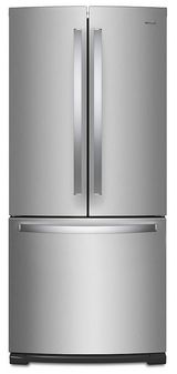 Whirlpool® 19.7 Cu. Ft. Fingerprint Resistant Stainless Steel French Door Refrigerator