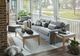 Universal Explore Home™ Customizable Coastal Living Outdoor Brooke Fabric 84" Sofa-1