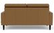 EQ3 Reverie Leather Loveseat with Low Armrest-4