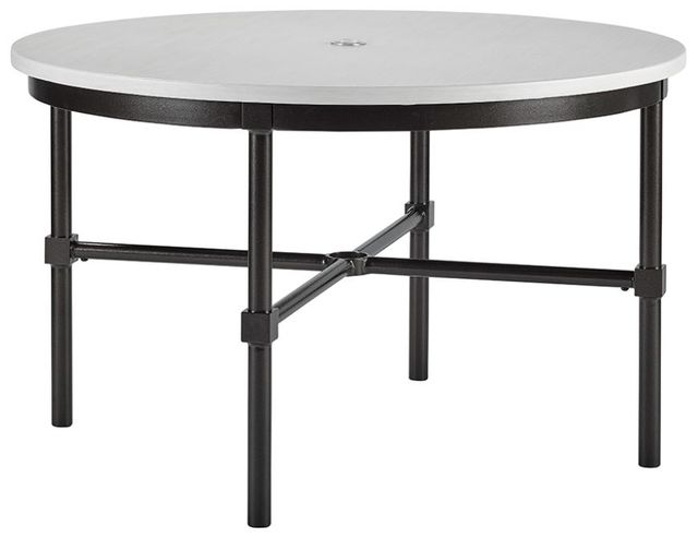 Lane Venture® Langham Off-White 48" Round Dining Table-0
